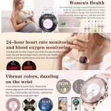 Smartwatch Microwear H03 - Pink Silicone