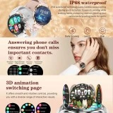 Smartwatch Microwear H03 - Pink Silicone