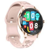 Smartwatch Microwear H03 - Pink Silicone