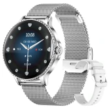 Smartwatch Microwear I225 - Silver Steel