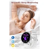 Smartwatch Microwear I225 - Silver Steel