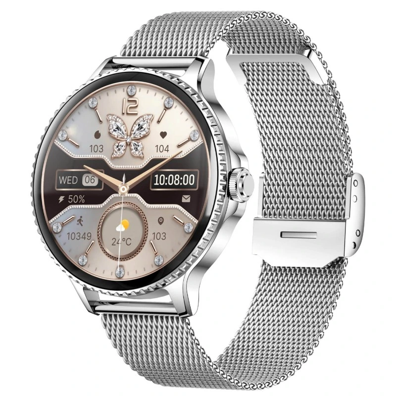 Smartwatch Microwear I225 - Silver Steel