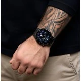 Smartwatch Microwear QW33 - Black Steel