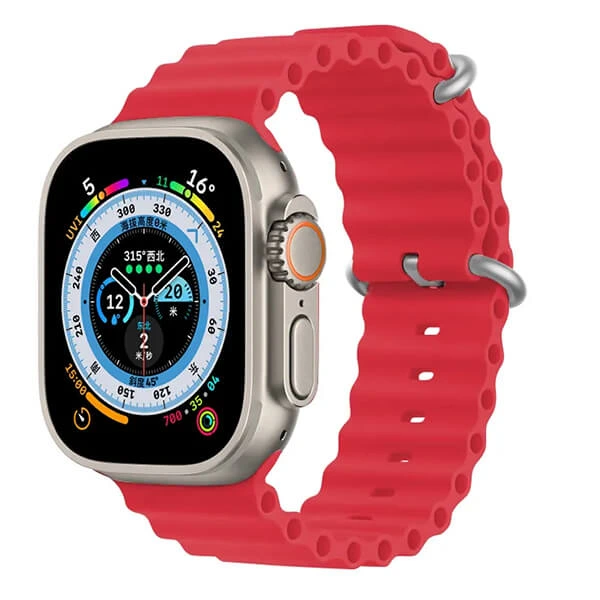 ΛΟΥΡΙ OCEAN LOOP fit for 42/44/45/49mmmm - Red