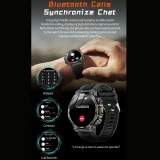 Smartwatch Microwear AK82 - Silver Steel