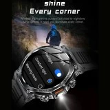 Smartwatch Microwear AK82 - Silver Steel