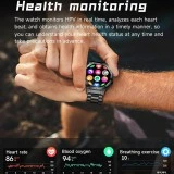 Smartwatch Microwear AK82 - Silver Steel