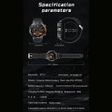 Smartwatch Microwear AK82 - Silver Steel