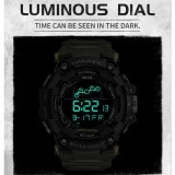 SMAEL 1802 Sports Watch Digital Display - Gold