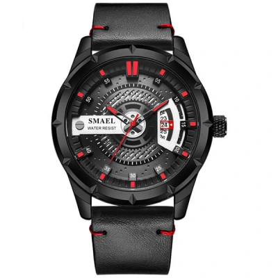 SMAEL 9011 Sports Watch Military Dual Display - Brown