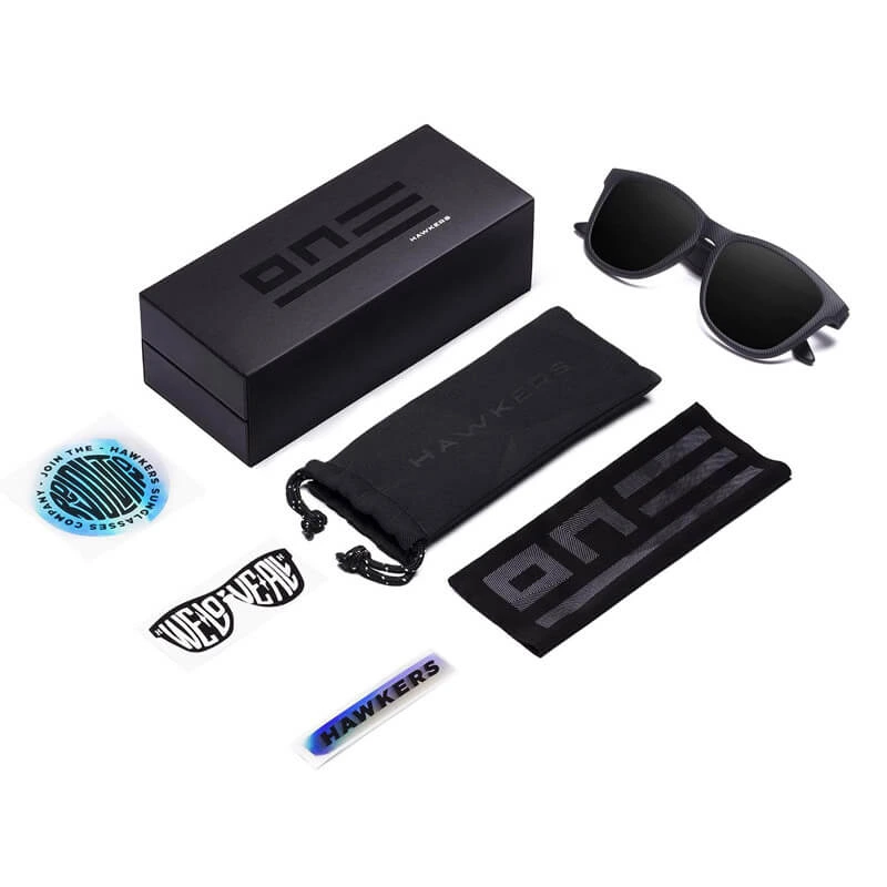 HAWKERS  Dust  Dark Black - Polarized 