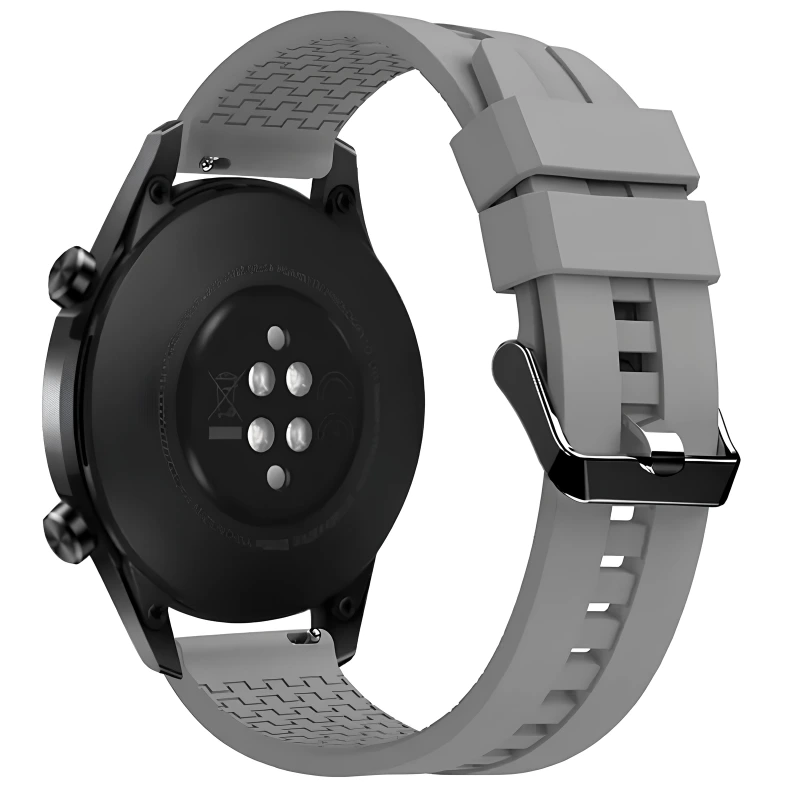 Bakeey Λουράκι Σιλικονης 22mm - Grey