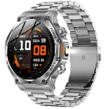 Smartwatch Microwear AK82 - Silver Steel